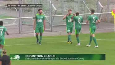 Début de saison en fanfare pour le Stade-Lausanne-Ouchy