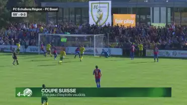 Trop peu d'exploits vaudois