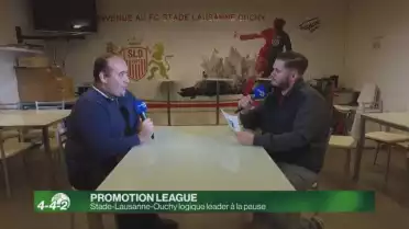 Stade-Lausanne-Ouchy logique leader à la pause