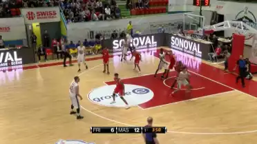 SBL Cup, demi-finale, Fribourg-Massagno, première mi-temps