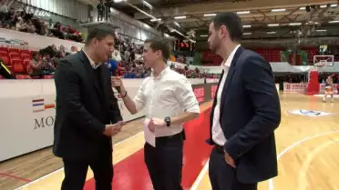 SBL Cup, demi-finale, Fribourg-Massagno, la mi-match