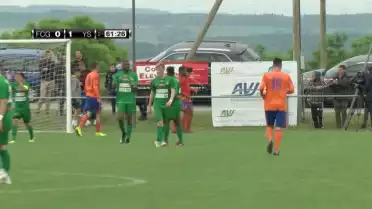 Finale de la Coupe vaudoise à Rances, la 2ème mi-temps.