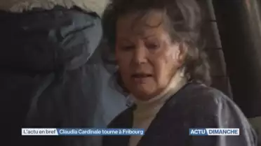 Claudia Cardinale tourne à Fribourg