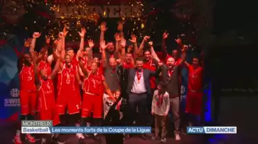 Basket:les moments forts de la Coupe de la Ligue 