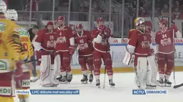 LHC débute mal ses play-off