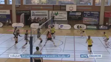 Guin bat Cheseaux pour la première des play-offs