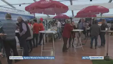 Première édition du Salon mondial de l&#039;apéro à Morges