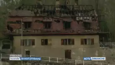 Un mort dans un incendie à Fribourg