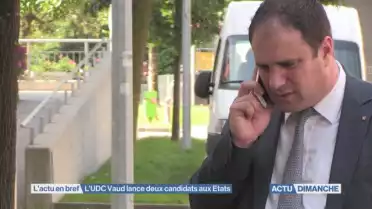 Deux candidats aux Etats pour l&#039;UDC Vaud
