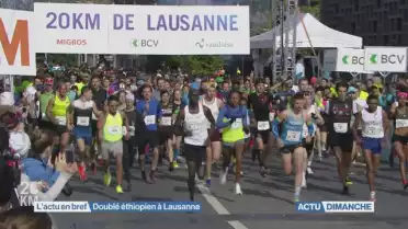 Doublé éthiopien au 20KM de Lausanne