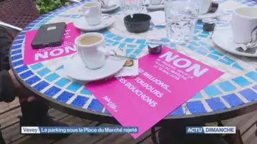Vevey: pas de parking sous la Place du Marché	