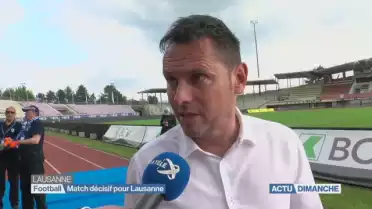 Défaite du Lausanne Sport