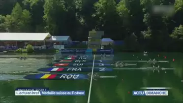 Médaille suisse au Rotsee