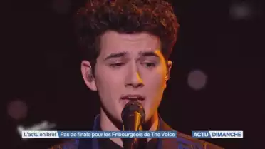 Pas de finale pour les Fribourgeois de The Voice