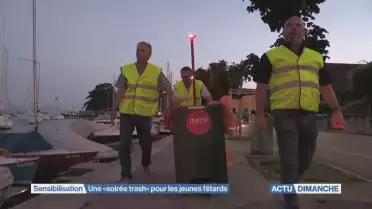 Une &quot;soirée trash&quot; à Morges