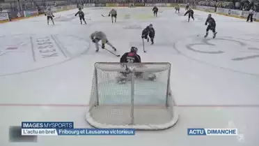 Fribourg et Lausanne victorieux