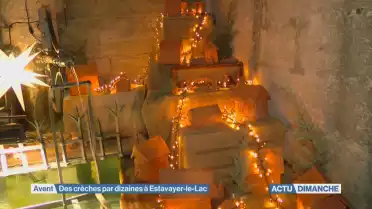 Des crèches par dizaines à Estavayer-le-Lac