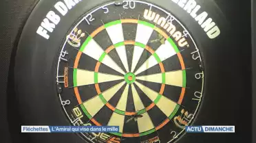 Manfred Raemy, préfet et joueur de fléchettes