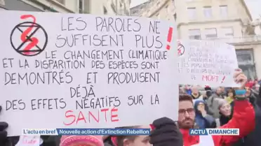 Nouvelle action d&#039;Extinction Rebellion