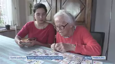 Senior cherche jeune colocataire