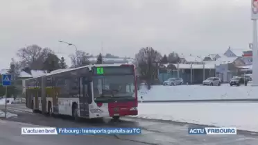 Fribourg: transports gratuits au TC