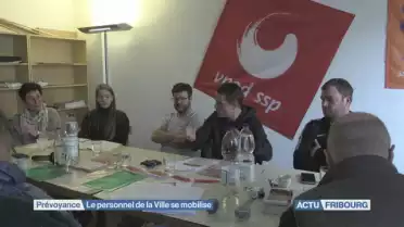 Le SSP se mobilise avec le personnel de la Ville