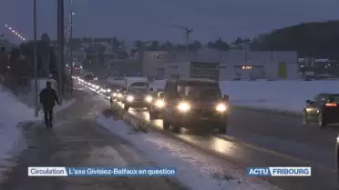 L&#039;axe Givisiez-Belfaux en question
