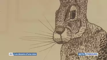 Lauriane Sallin au dessin