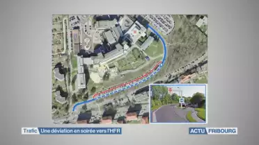 Déviation des véhicules privés