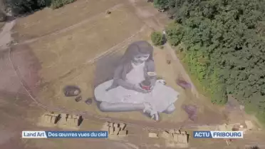Land Art vu du ciel