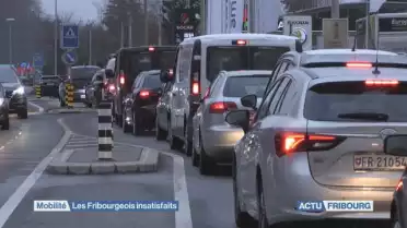 Les Fribourgeois majoritairement insatisfaits de la mobilité