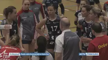 Guin rate la première marche