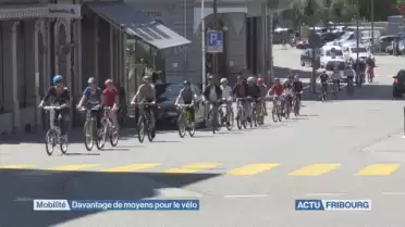 Des moyens pour les vélos
