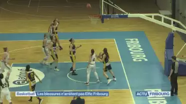 Les blessures n&#039;arrêtent pas Elfic Fribourg