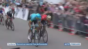Romont au cœur du Tour de Romandie