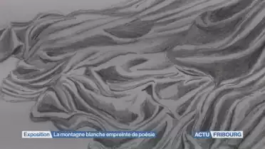 La montagne blanche empreinte de poésie