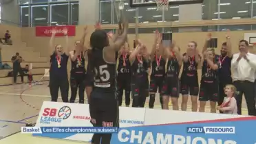 Elfic Fribourg championnes de Suisse