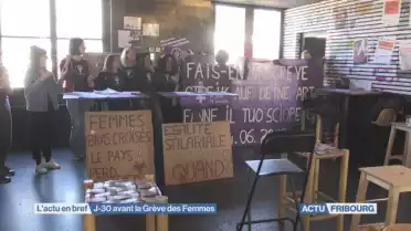 J-30 avant la Grève des Femmes