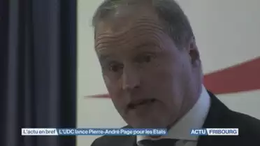 L&#039;UDC lance Pierre-André Page pour les Etats
