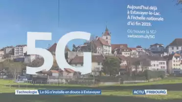 La 5G s&#039;installe en douce à Estavayer-le-Lac