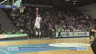 Justin Roberson quitte Fribourg Olympic