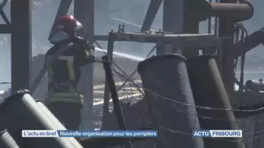 Nouvelle organisation pour les pompiers