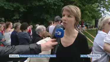 Inauguration du Coin des Chanteurs