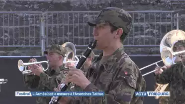 L&#039;Avenches Tattoo au rythme de la musique militaire suisse