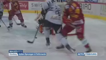 Julien Sprunger à l&#039;infirmerie