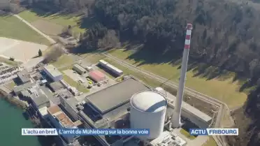 L&#039;arrêt de Mühleberg sur la bonne voie