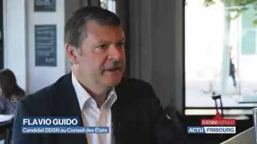Flavio Guido en course pour le Conseil des Etats