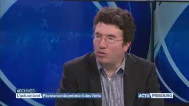Révérence du président des Verts