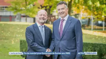 Fin de mandat pour Dominique de Buman aux RMS