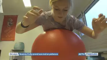 Noémie Kolly prend son mal en patience
